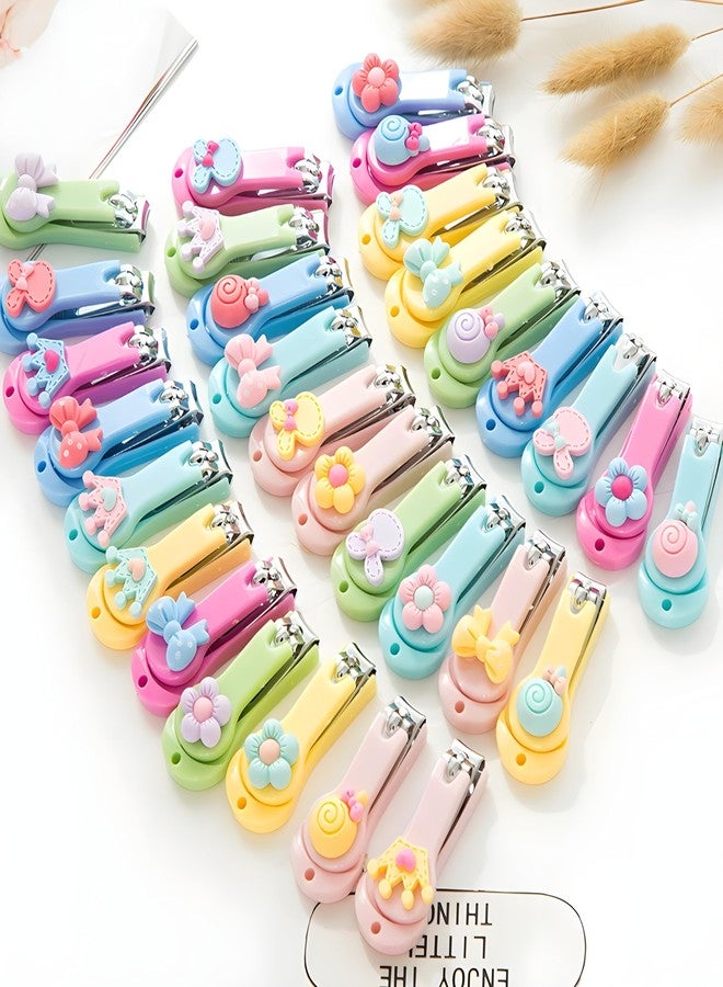 Radiance™ Safe & Gentle Kids Nail Cutter| Easy-to-Use Baby Nail Clipper for Tiny Fingers with Cover (Random Design, Pack of 1) - Image 2