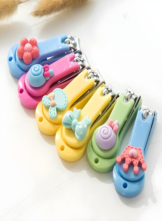 Radiance™ Safe & Gentle Kids Nail Cutter| Easy-to-Use Baby Nail Clipper for Tiny Fingers with Cover (Random Design, Pack of 1) - Image 3
