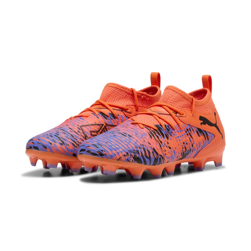 PUMA FUTURE 8 MATCH CREATIVITY FG/AG Kids Unisex Orange Football Boots Youth - Image 2