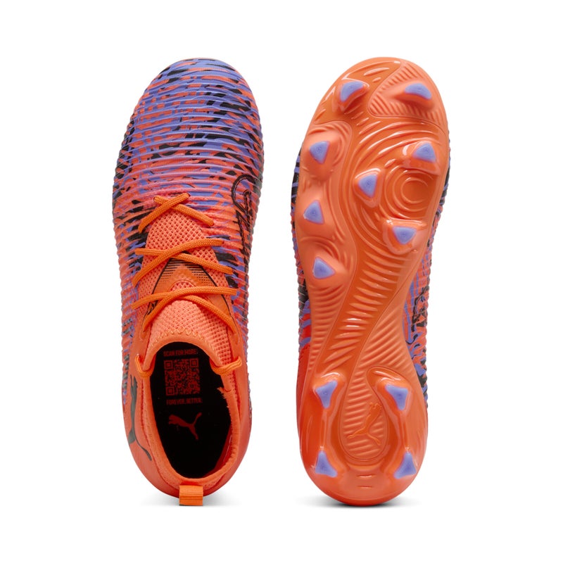 PUMA FUTURE 8 MATCH CREATIVITY FG/AG Kids Unisex Orange Football Boots Youth - Image 4
