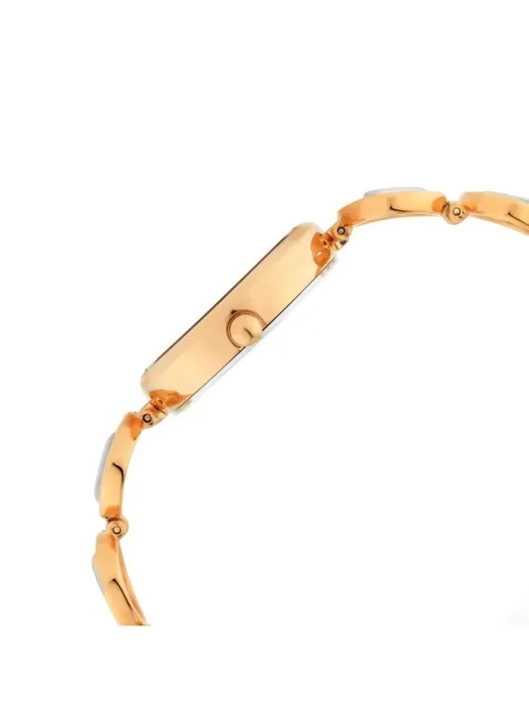 TITAN Titan Raga Viva Quartz Analog with Day and Date Women Watch Rose Gold Dial With Two Toned Colour Metal Strap