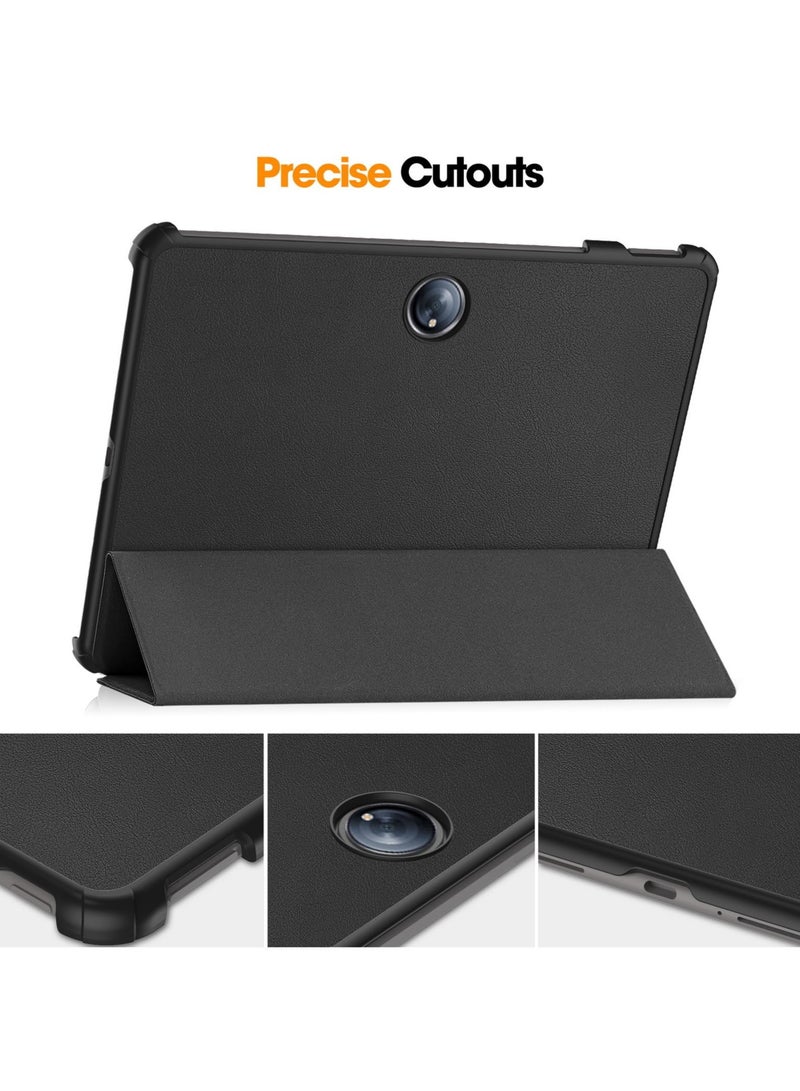 Case for OnePlus Pad 2 / OnePlus Pad Pro 12.1 Inch Released 2024 Folio Slim Smart Cover Lightweight Hard Shell Protective Case with Multi-Angle Stand (Black) - Image 5