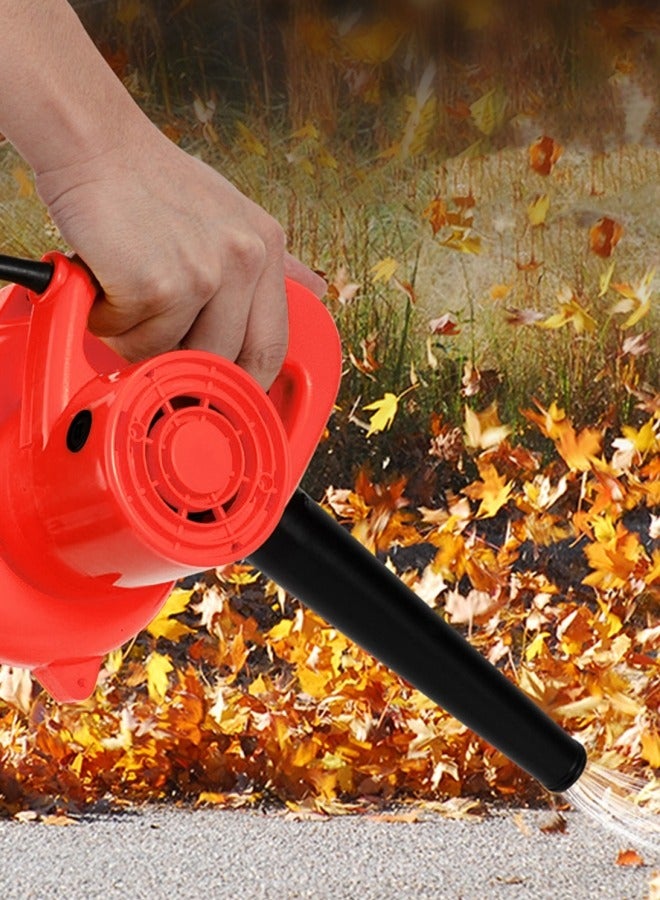 ALongDeng Handheld Electric Leaf Blower 700W 2 in 1 Corded Vacuum Sweeper Lightweight Multifunctional Mini Leaf Blower for Home Porch Patio Computer Car - Image 3