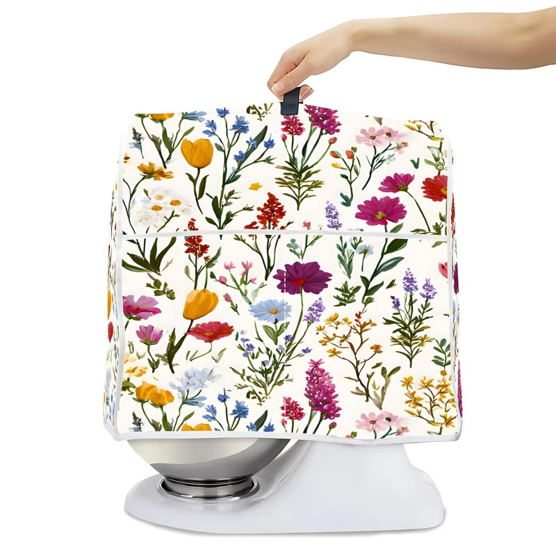 BVBOX Mixer Dust Cover for 68 Qt Stand Mixer Cloth Cover with 2 Storage Pockets for Stand Mixer Protective Covers Large for 68 Quart Mixer - Image 2