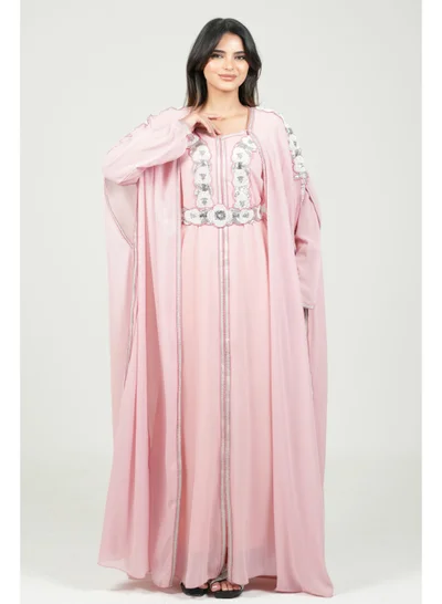AL BENT AL SHARQIEH embroidered kaftan dress jalabia