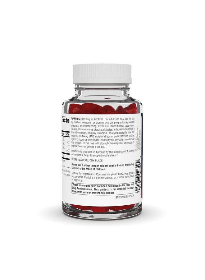 Source Naturals Sleep Science Melatonin Mixed Berry Flavored Gummies, Helps Promote Sleep*, 5 mg - 60 Gummies - Image 3