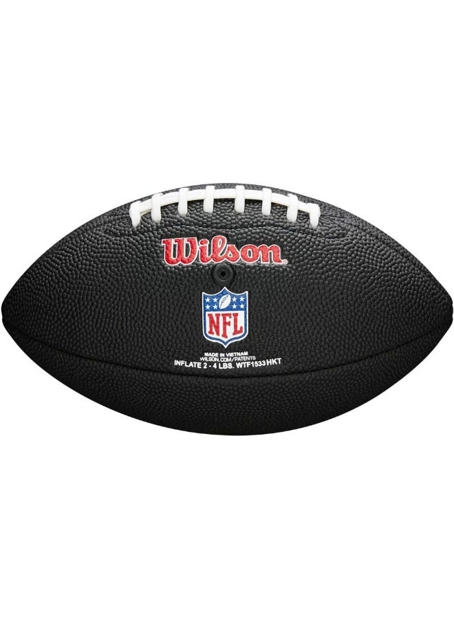 WILSON Sporting Goods NFL New England Patriots Team Logo Football , Black, Mini Size - Image 5