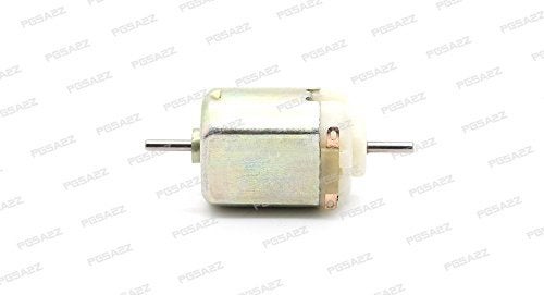 GKG F130 Double Head Shaft 4-Wheel Drive Miniature Fan DC Motor, 50mm Length - 5 Pieces (Brown) - Image 3