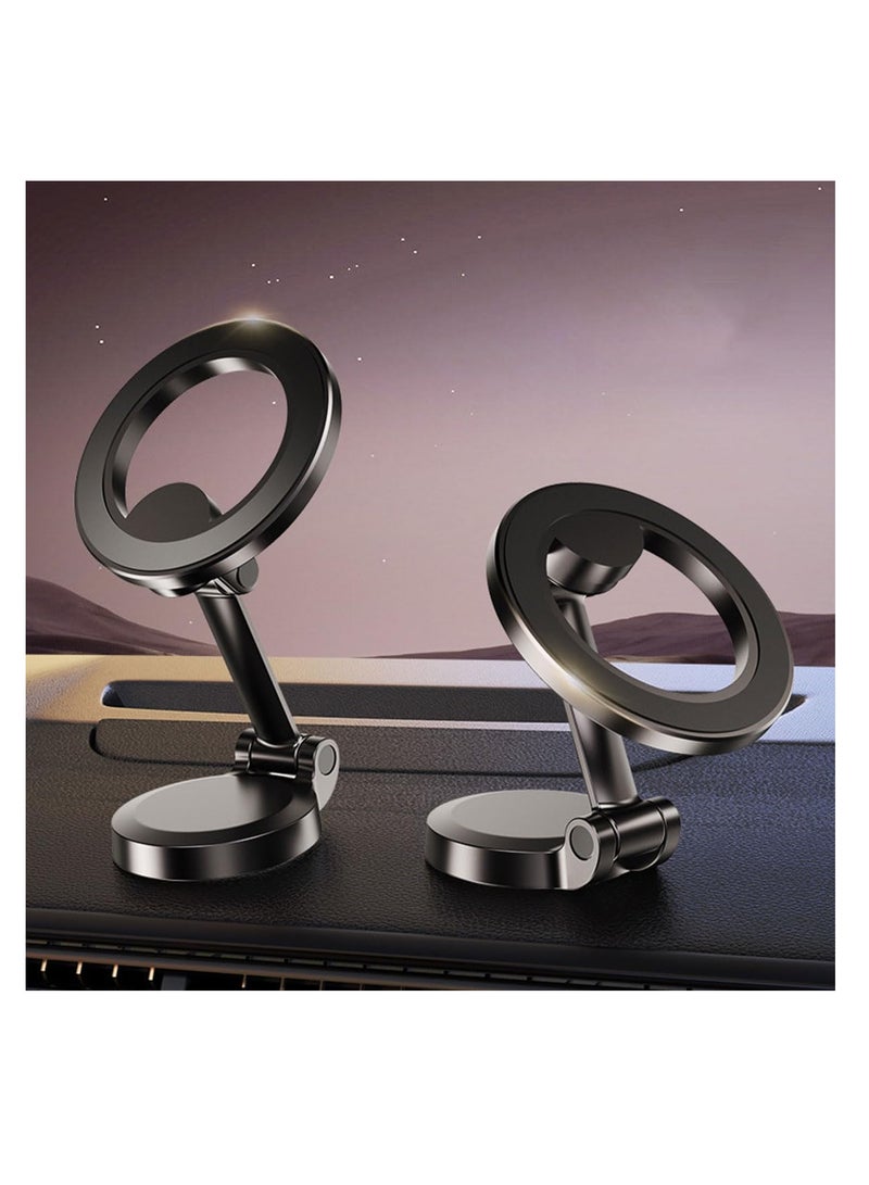 ECVV ECVV Magnetic Phone Holder for Car Fits MagSafe Car Mount, 360Â° Rotation Car Mount Hands Free Dashboard Mobile Holder, Fit for iPhone 12-15 & All Phones - Image 2
