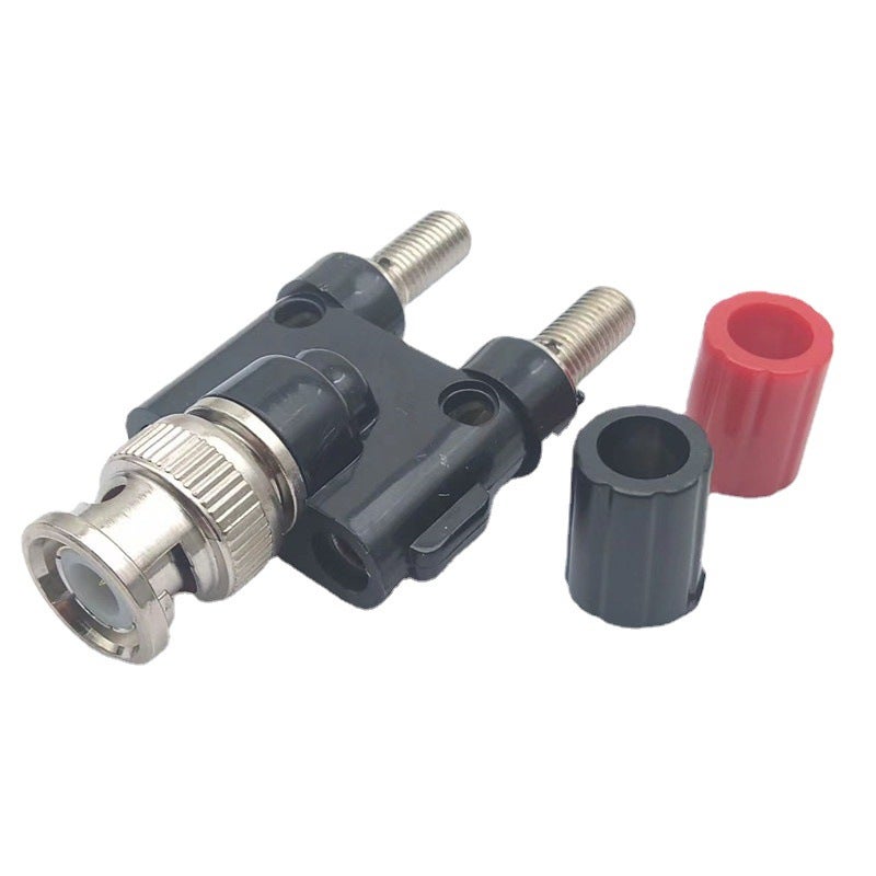 Bnc Nickel Plated 4Mm Banana Plug Bnc Revolution 2 * Terminal Video Bnc Male And Female To 2 Banana Female Sockets - Image 5