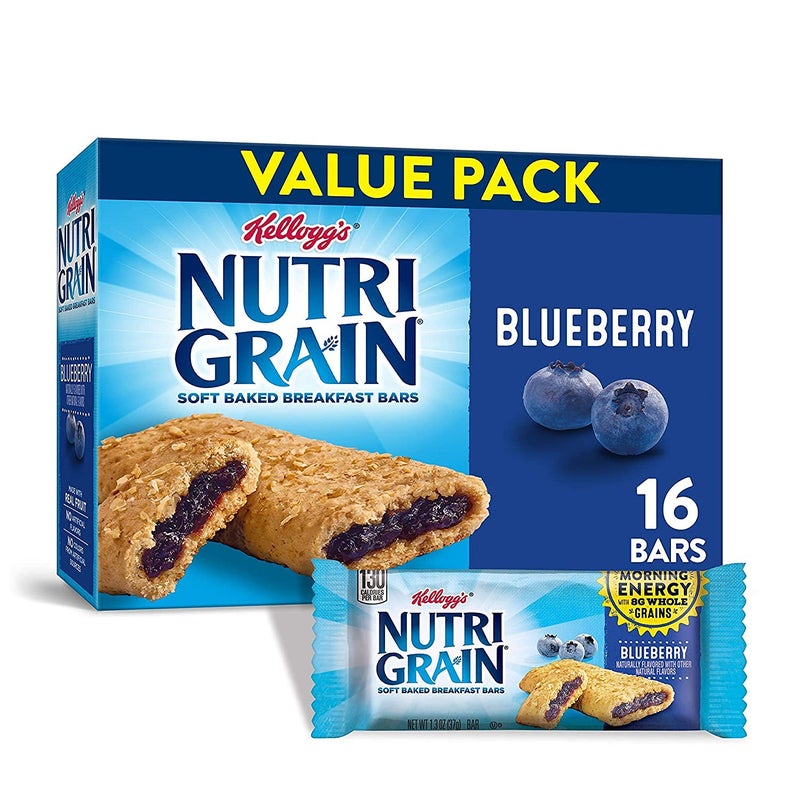Kellogg's Nutri - Grain Blueberry Cereal Bar - 16 Pack - Image 2