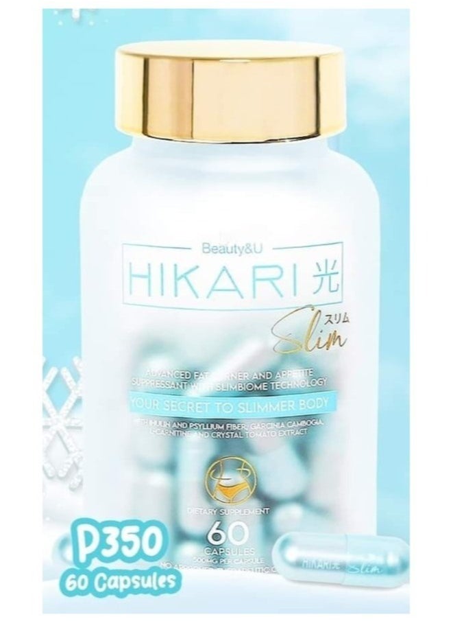 Hikari - Slim from beauty you 60 slimming capsules - Image 1