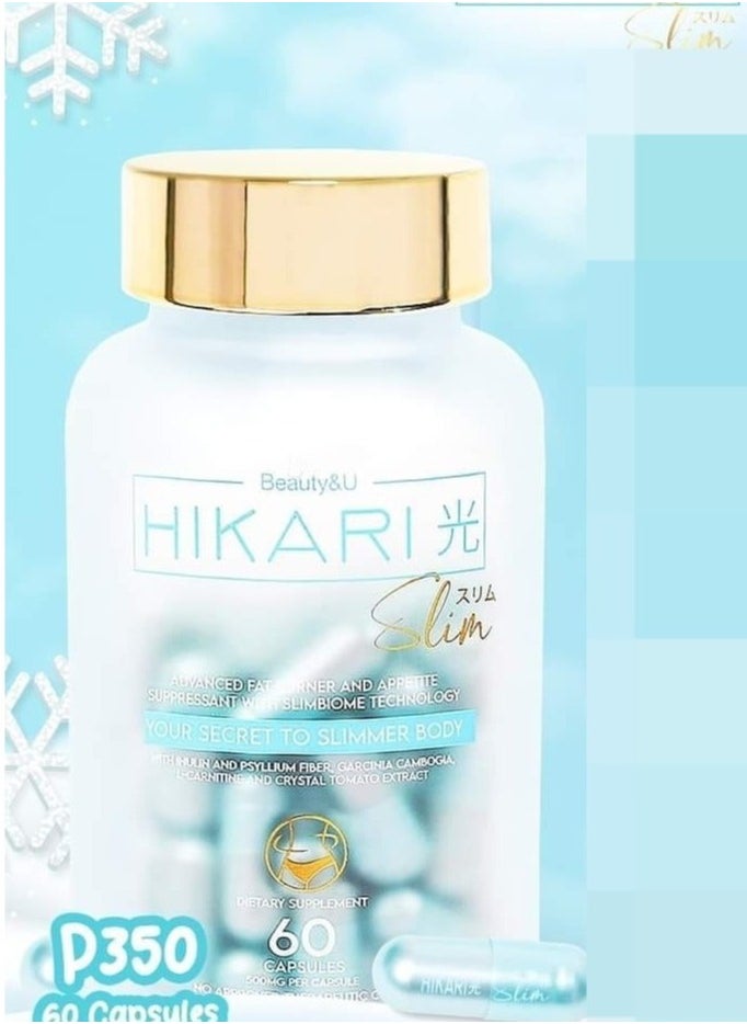 Hikari - Slim from beauty you 60 slimming capsules - Image 1