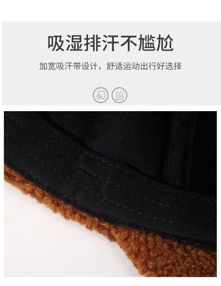 Elderly Men Cap Winter Grandpa Fleece Ear Protection Warm Cotton Hat - Image 4