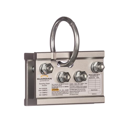 Guardian Fall Protection 10600 Standing Seam Roof Clamp - Image 1