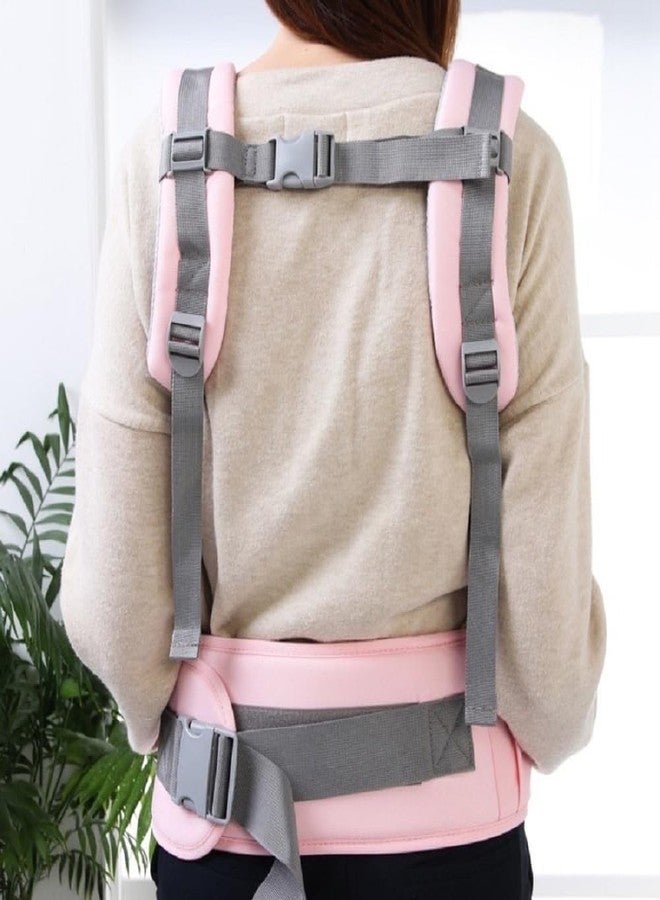 Naivete Toddler Baby Carrier, Ergonomic Breathable Adjustable Baby Carrier, Backpack Front Facing Kangaroo Sling Wrap for Baby Travel Baby Hipseat, (Pack of 1) (Pink) - Image 4