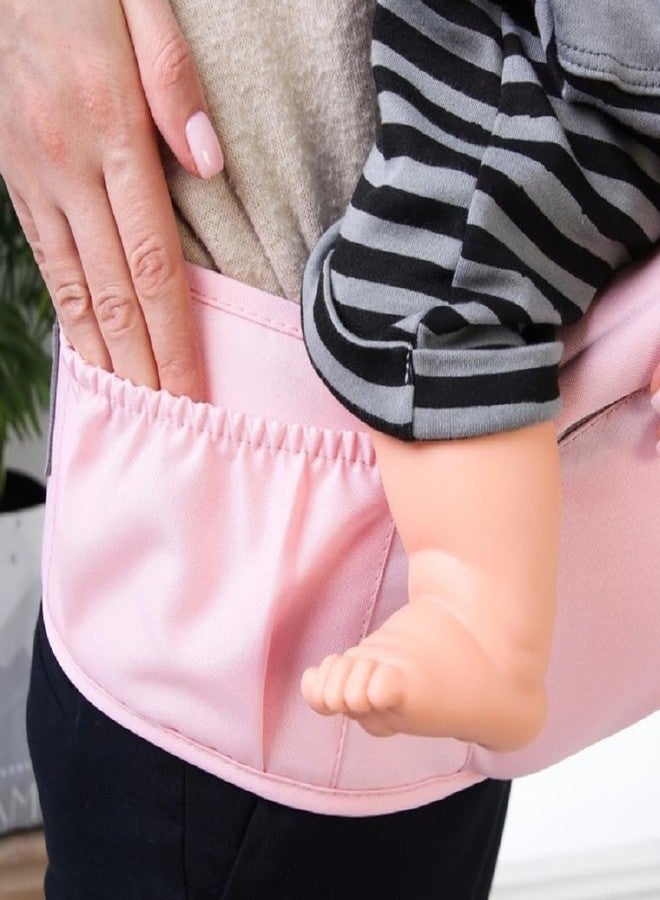 Naivete Toddler Baby Carrier, Ergonomic Breathable Adjustable Baby Carrier, Backpack Front Facing Kangaroo Sling Wrap for Baby Travel Baby Hipseat, (Pack of 1) (Pink) - Image 5