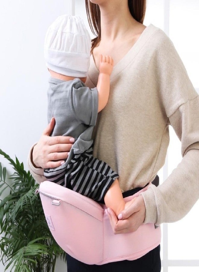 Naivete Toddler Baby Carrier, Ergonomic Breathable Adjustable Baby Carrier, Backpack Front Facing Kangaroo Sling Wrap for Baby Travel Baby Hipseat, (Pack of 1) (Pink) - Image 2