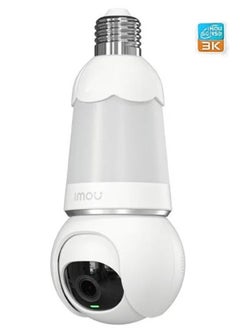 IMOU 2 in 1 Bulb and Camera 3MP 2K UHD Image Wireless Outdoor CCTV Camera With Built-in Microphone and Speaker, Support Two-Way Audio (IPC-S6DN)