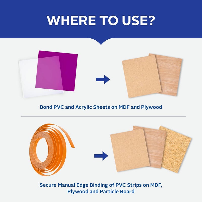 Fevicol Probond - Special Adhesive for Acrylic and PVC sheets | Heat Resistant | Spreads easily |5Kg - Image 5