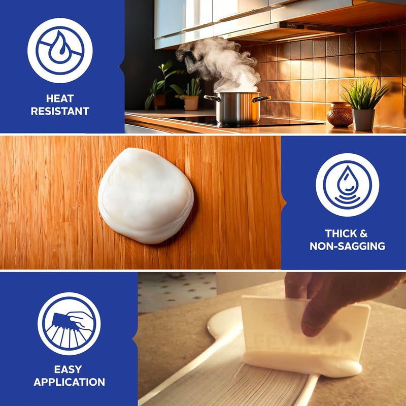 Fevicol Probond - Special Adhesive for Acrylic and PVC sheets | Heat Resistant | Spreads easily |5Kg - Image 4