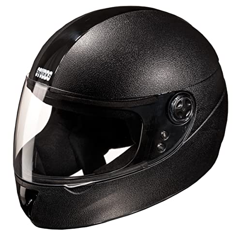 Studds Chrome Elite SUS_CEFFH_BLK Full Face Helmet (Black, XS) - Image 1