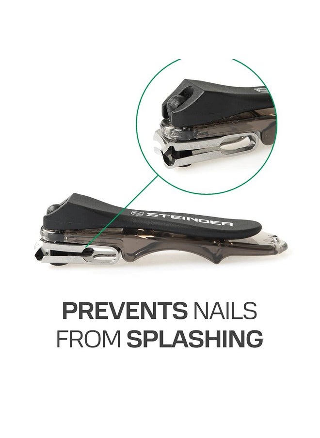 STEINDER - Nail Clipper Set-360 Degree Rotary (Made In Korea) Stainless Steel Fingernail Toenail Clipper & Nail Clipper For Men Senior For Easy Cutting Premium Clippers - Image 1