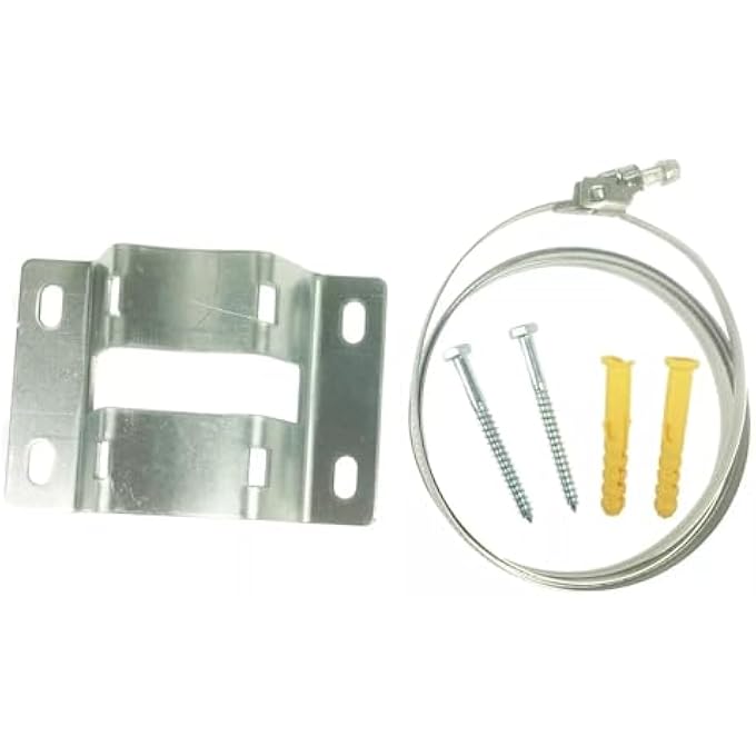 TC EXPANSION VESSEL MOUNTING BRACKET WITH METAL WORMDRIVE CLAMP STRAP FOR 8 LITRE, 12 LITRE, 18 LITRE, 24 LITRE HEATING OR POTABLE VESSELS - Image 1