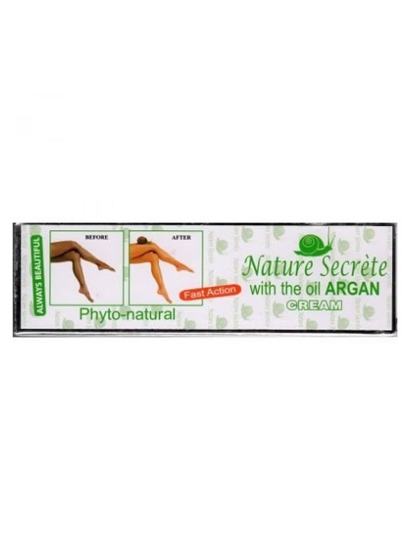 Nature Secrete Carrot, Argan Oil and Vitamin C Tube Cream - Set of 3 Pieces - Image 3