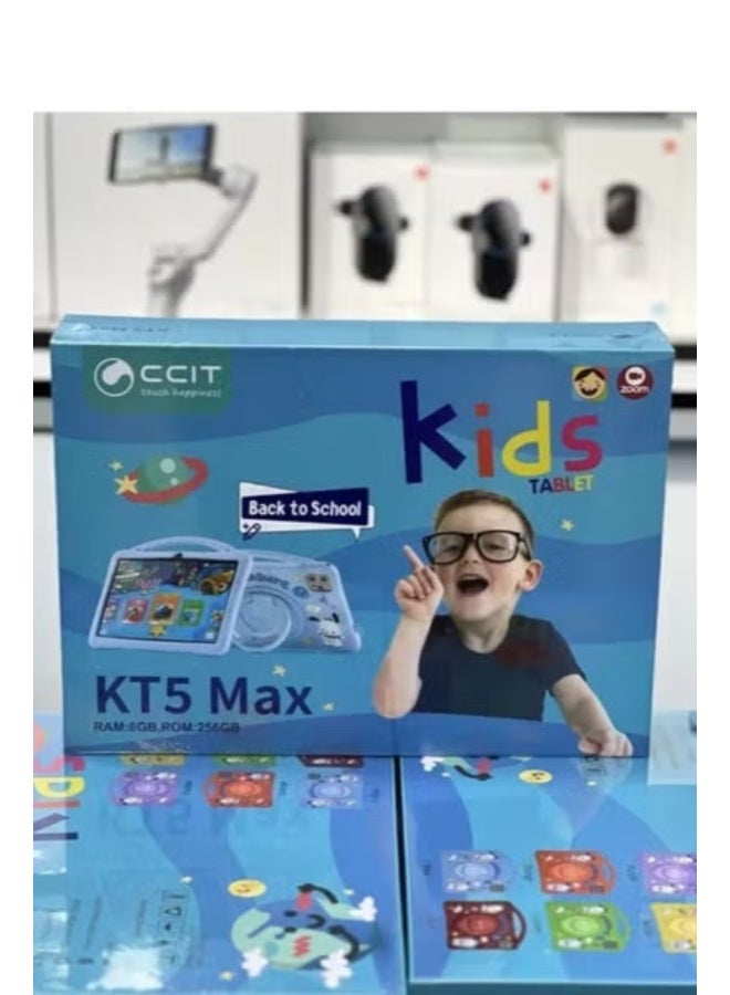 CCIT KT5 Max 10.1-Inch Android Tablet – Powerful Octa-Core Processor with 8GB RAM & 256GB ROM for Fast Multitasking and Ample Storage – Dual SIM 4G LTE + Wi-Fi for Seamless Connectivity – 8000mAh Battery – Includes Keyboard & Mouse – Sleek Black Design – Perfect for Study, Work & Entertainment - Image 2