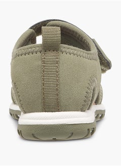 Barefeet Boys Textured Floaters with Hook and Loop Closure  - Image 3