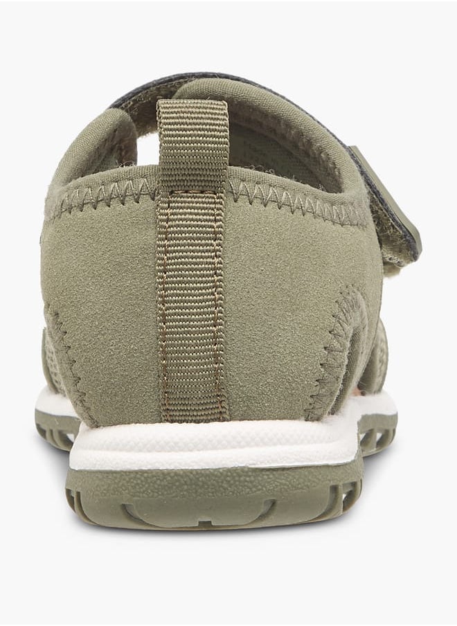 Barefeet Boys Textured Floaters with Hook and Loop Closure  - Image 3