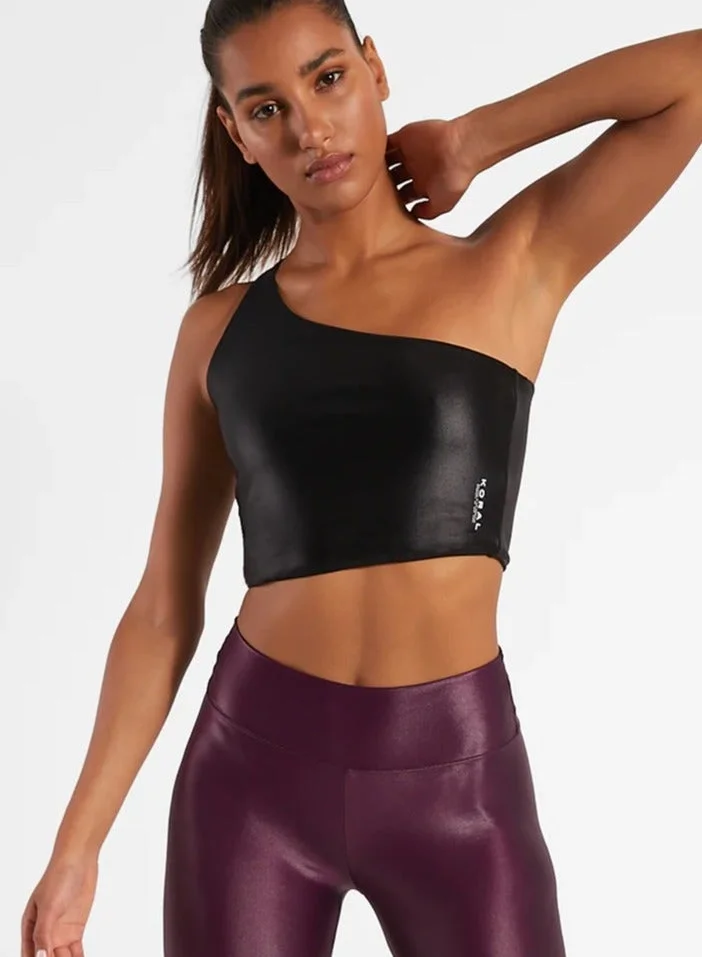 كورال توب كيرال اكتيف اتراكت انفينيتي - أسود