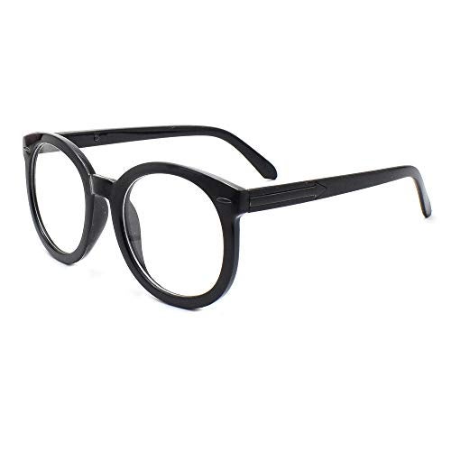 Peter Jones Nerdy Square Blue Light Blocking Reading Glasses for Men and Women | Computer Readers UV Protection lenses (AG224, SIZE OVERSIZED) - Image 2