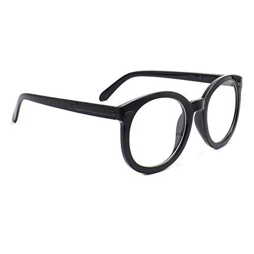 Peter Jones Nerdy Square Blue Light Blocking Reading Glasses for Men and Women | Computer Readers UV Protection lenses (AG224, SIZE OVERSIZED) - Image 3