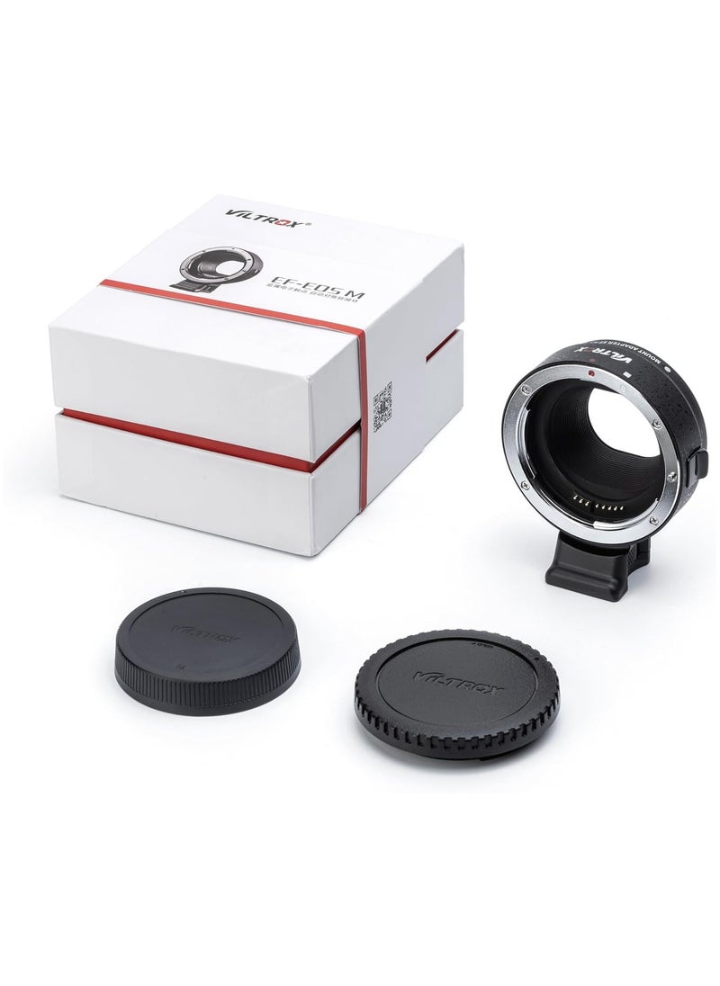 VILTROX EF-EOS M Lens Adapter Auto-Focus Lens Converter Ring Compatible for Canon EF/EF-S Lens and Canon EOS-M (EF-M Mount) Camera EOS M M2 M3 M5 M6 M10 M50 M100  - Image 1