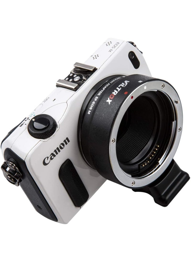 VILTROX EF-EOS M Lens Adapter Auto-Focus Lens Converter Ring Compatible for Canon EF/EF-S Lens and Canon EOS-M (EF-M Mount) Camera EOS M M2 M3 M5 M6 M10 M50 M100  - Image 5