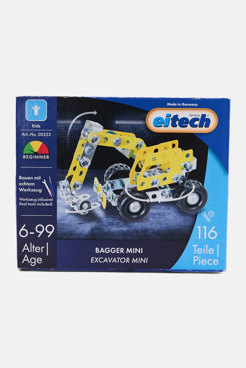 eitech 00253 Mini Excavator Metal Construction Kit 116 Pieces  - Image 1