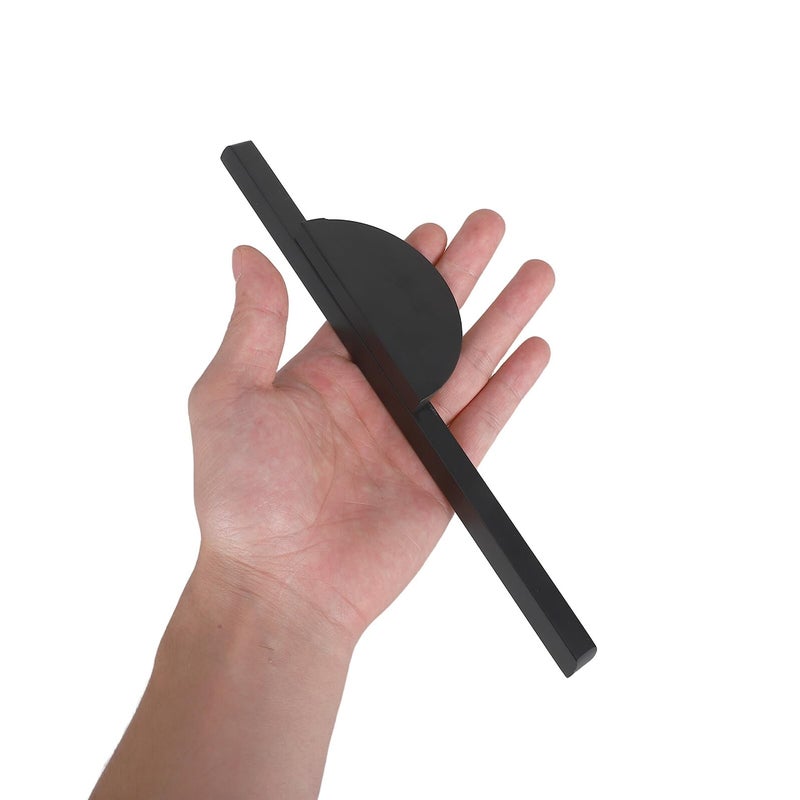 Black Half Moon Cabinet Pulls 160mm Hole Center Kitchen Hardware Drawer Handles - Image 5