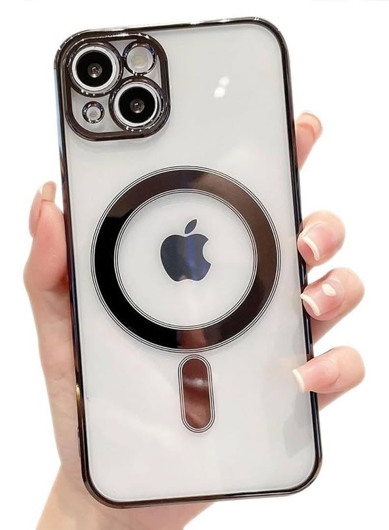 ELTRAZONE ELTRAZONE iPhone 12 Pro Case, Ultra-Thin Shockproof and Anti-Yellow Protective Cover, Magnetic Phone Cover