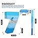 Birchio Number 7 Pinata Bundle with a Blindfold and Bat162 x 111 x 4 Inches Perfect for Boys and Girls Birthday Party Supplies Blue Theme Birthday Decoration - Image 4