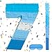 Birchio Number 7 Pinata Bundle with a Blindfold and Bat162 x 111 x 4 Inches Perfect for Boys and Girls Birthday Party Supplies Blue Theme Birthday Decoration - Image 2