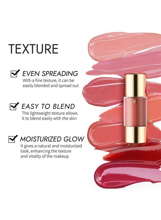 YOUNG VISION Liquid Blusher - Soft Matte Finish Cream Blush Liquid Blush Cream Blush Makeup Lightweight, Smooth Brightening Rouge,Waterproof  Liquid Blusher #03 - Image 5