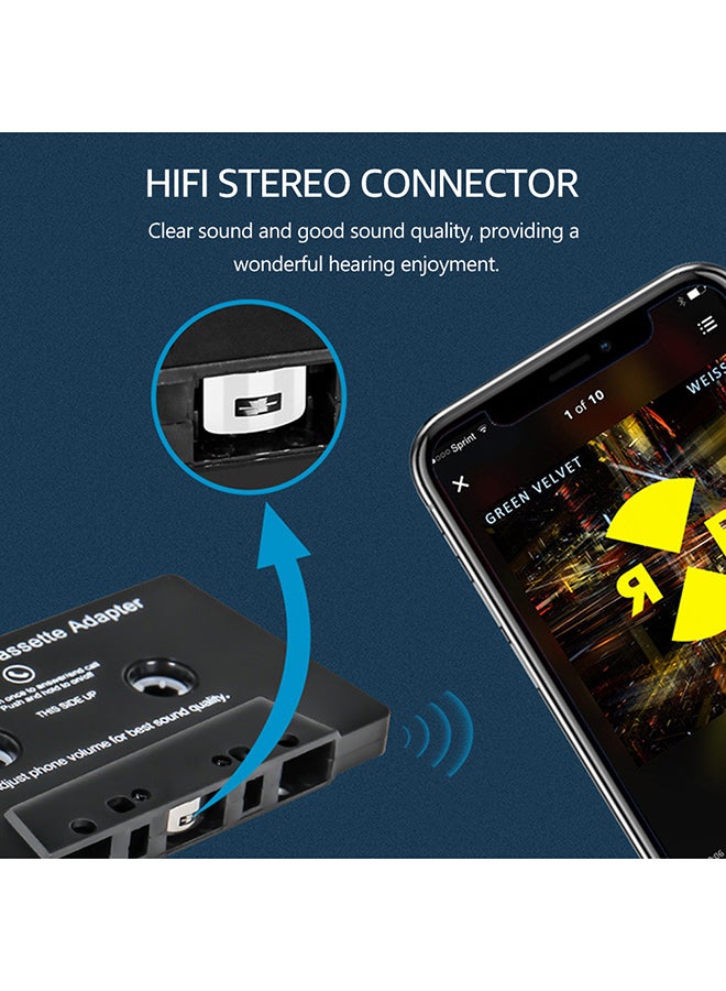 BT Cassette Adapter I8065-A Black - Image 4