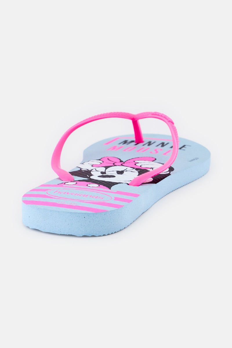 Havaianas Women Slim Disney FC Slip On Slippers, Multicolor - Image 3