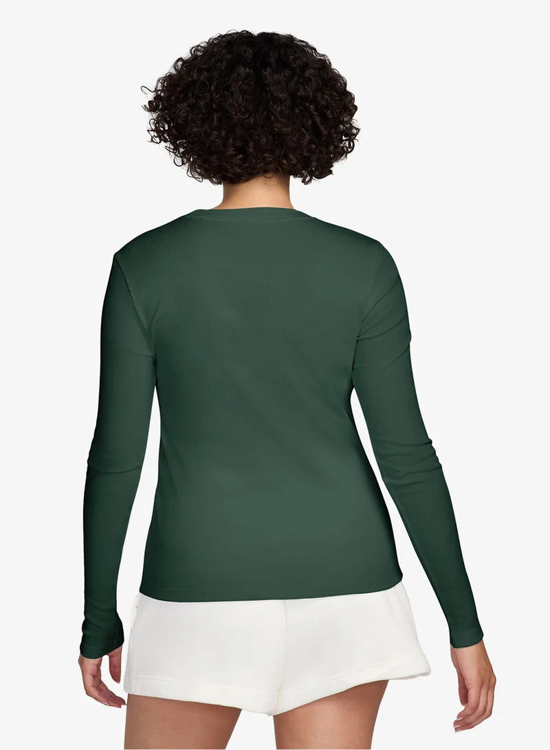 Nike Nsw Ribbed Tight Long Sleeve T-Shirt