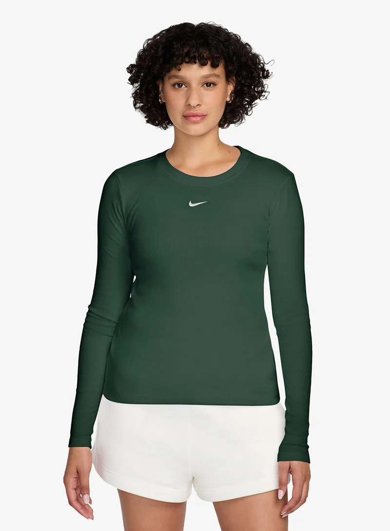 Nike Nsw Ribbed Tight Long Sleeve T-Shirt