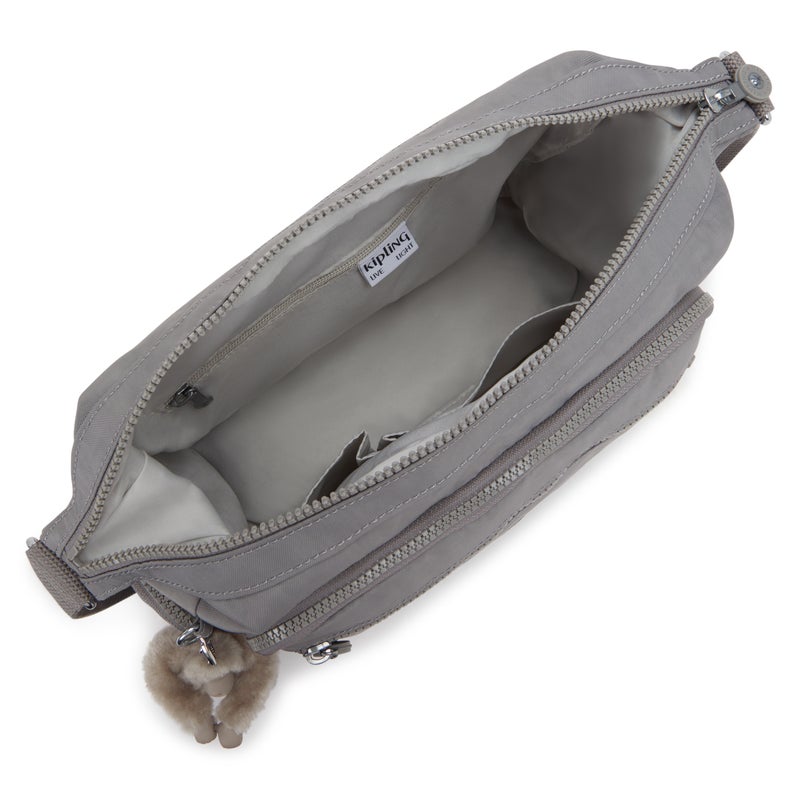 kipling Gabbie Inviting Grey Large Crossbody - Image 3