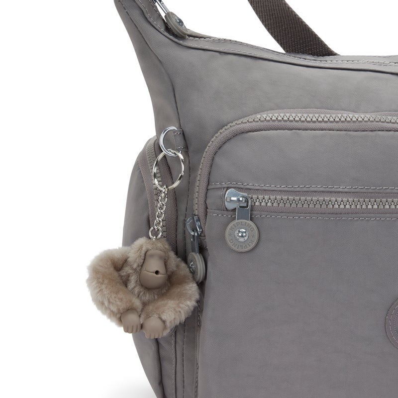 kipling Gabbie Inviting Grey Large Crossbody - Image 5