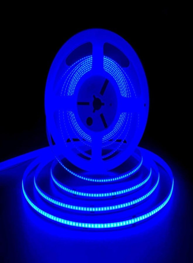 Gesto copper 5 Meter LED Strip Lights with Driver False Ceiling Lights for Home Decoration, 25W LED Profile Light Strip with 600 LEDs,Kitchen Cabinet LED Light Strips,Under Cabinet Strip(Blue) - Image 1